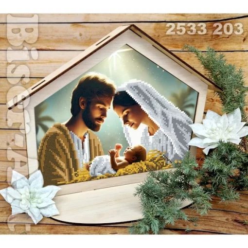 Шопка (різдвяний вертеп) під вишивку (2533203)