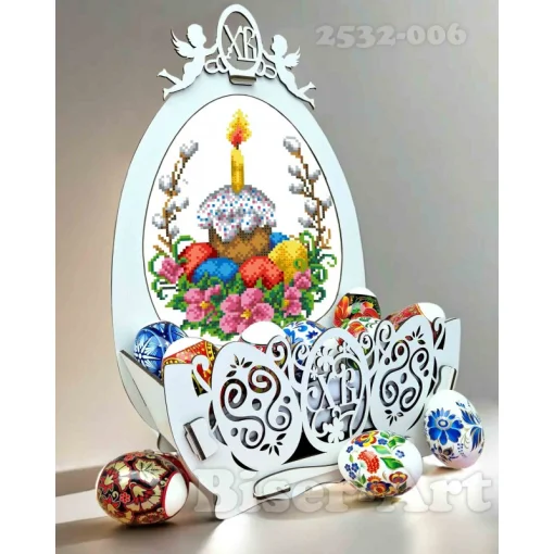 Підставка для яєць (писанок) під вишивку бісером (2532006)