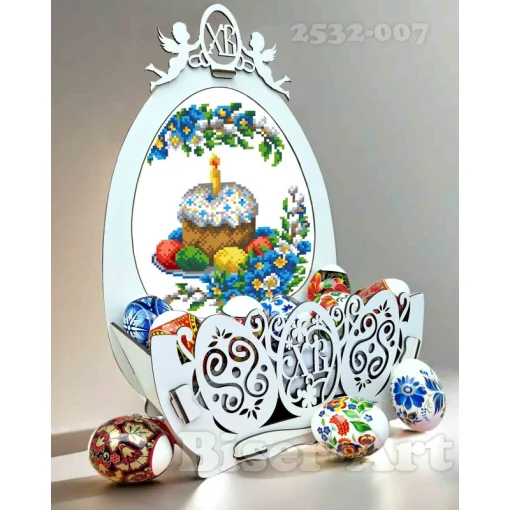 Підставка для яєць (писанок) під вишивку бісером (2532007)