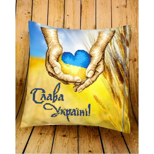 Пошита подушка з наволочкою для вишивання (2929802)