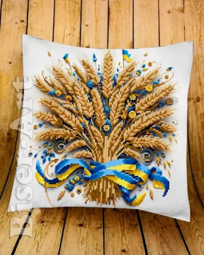 Пошита подушка з наволочкою для вишивання (2929805)