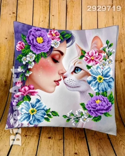Пошита подушка з наволочкою для вишивання (2929719)