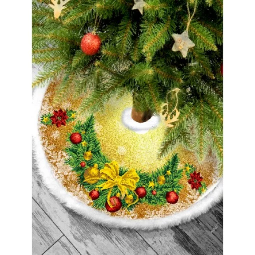 Спідниця під ялинку для вишивки бісером (нитками) (6060020)