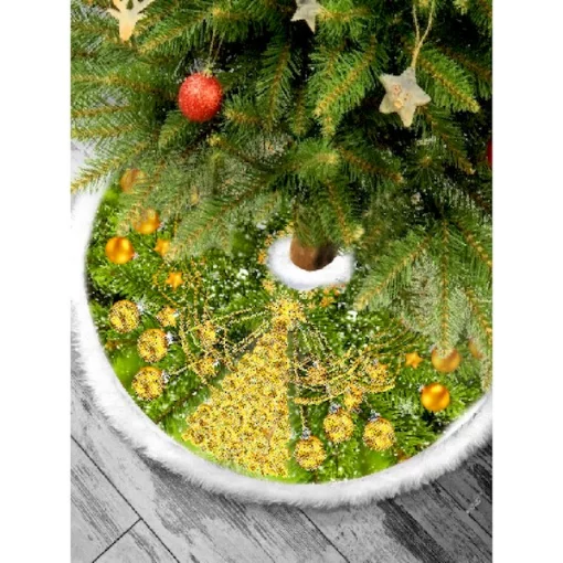 Спідниця під ялинку для вишивки бісером (нитками) (6060021)