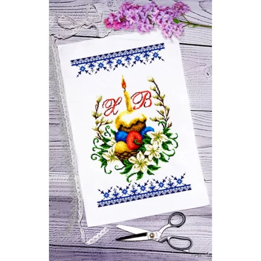 Рушник пасхальний для вишивки бісером (007)