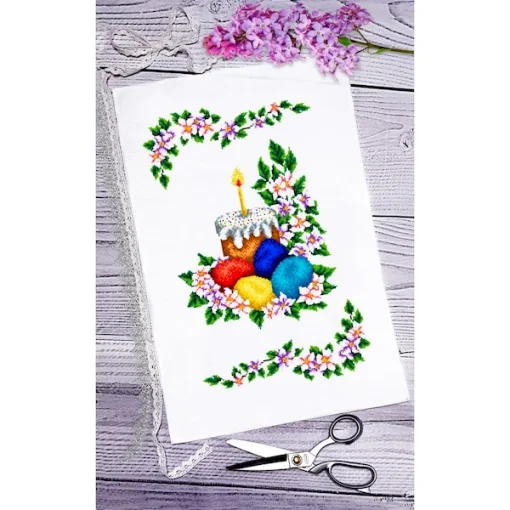 Рушник пасхальний для вишивки бісером (063)