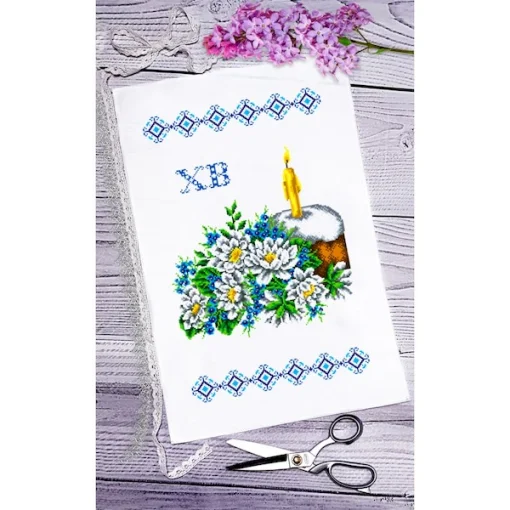 Рушник пасхальний для вишивки бісером (073)