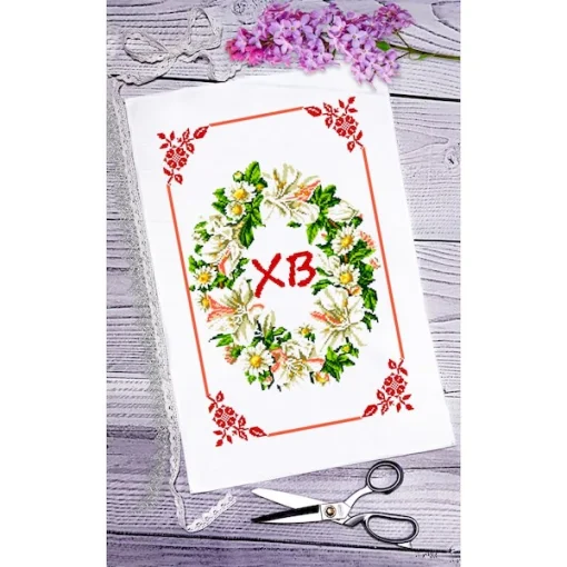 Рушник пасхальний для вишивки бісером (091)