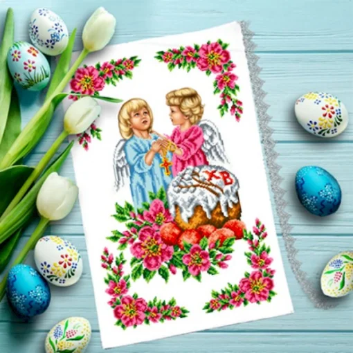Рушник пасхальний для вишивки бісером (150)