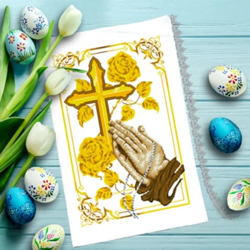 Рушник пасхальний для вишивки бісером (152)