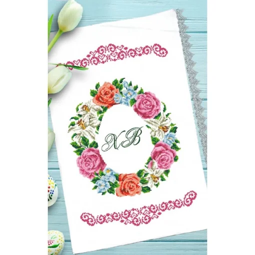 Рушник пасхальний для вишивки бісером (162)