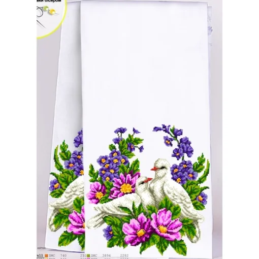 Рушник для вишивки бісером  (8034)