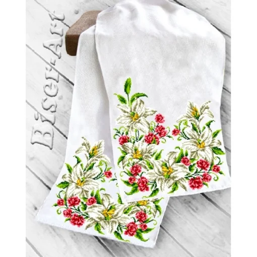 Рушник для вишивки бісером  (8009)