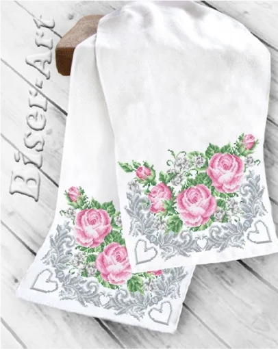 Рушник для вишивки бісером  (8055)