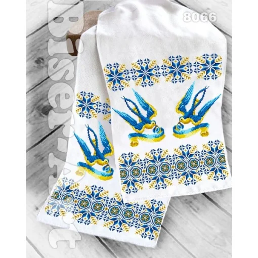 Рушник для вишивки бісером  (8066)