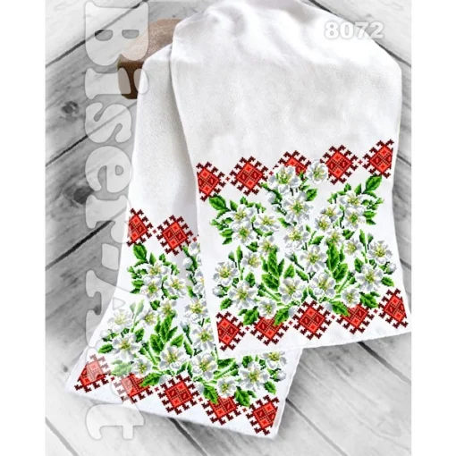 Рушник для вишивки бісером  (8072)