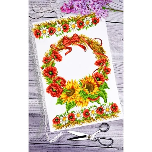 Спасівський рушник для вишивки бісером, арт. 120