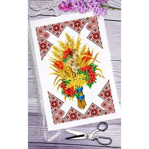 Спасівський рушник для вишивки бісером, арт. 121