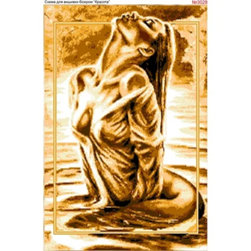 Схема для вишивки бісером  &laquo;Краса&raquo; (3028)