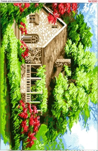 Схема для вишивки бісером  &laquo;Будинок&raquo; (3090)