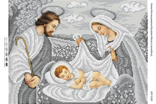 Ісус в колисці (срібло) 