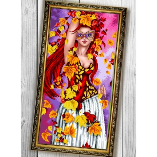 Схема вишивки бісером Осінь (3060016)