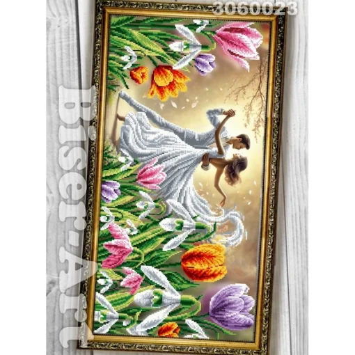 Схема вишивки бісером Весняний танок (3060023)