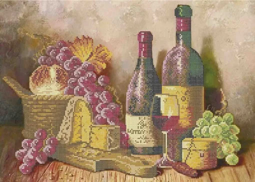 Червоне вино та сир, А3-К-972