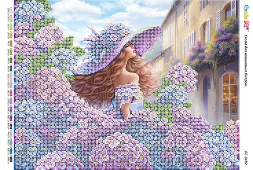 Дівчина в квітах-2, БС-3492