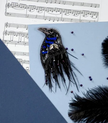 Набір для створення прикраси "Предвісник темряви" 