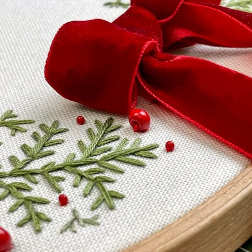 Набір для вишивання GL-5 &laquo;Святковий вінок&raquo;,  230 мм