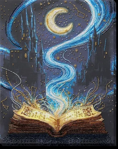 Набір для вишивки бісером "Книга мрій", АВ-977