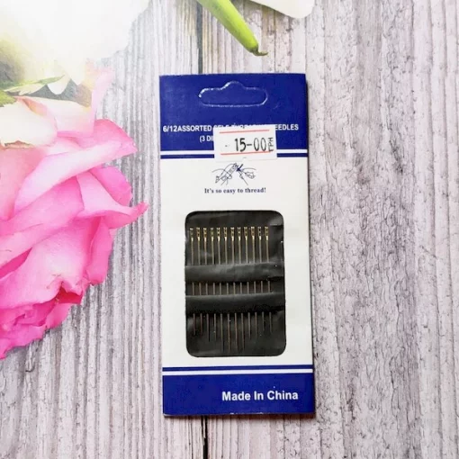 Набір голок для ручного шиття (для людей з проблемами зору)
