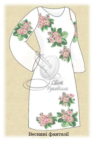Сукня жіноча "Весняні фантазії"