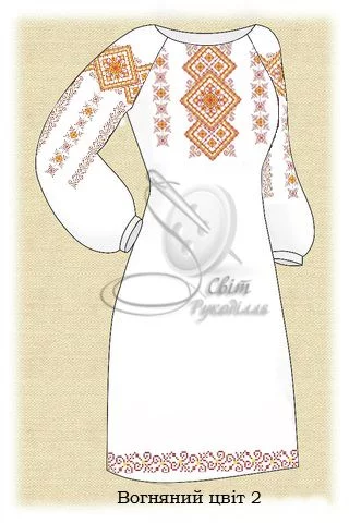 Сукня жіноча "Вогняний цвіт-2"