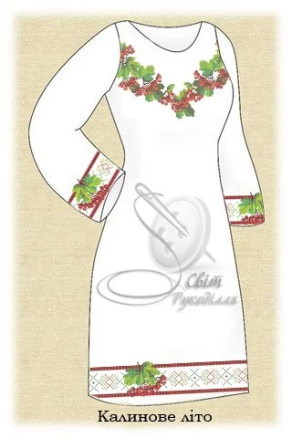Сукня жіноча "Калинове літо"