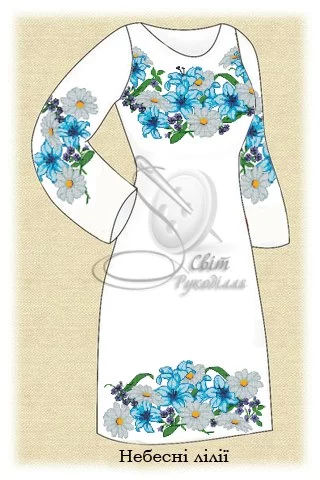Сукня жіноча "Небесні лілії"