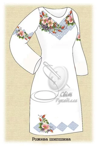 Сукня жіноча "Рожева шипшина" 