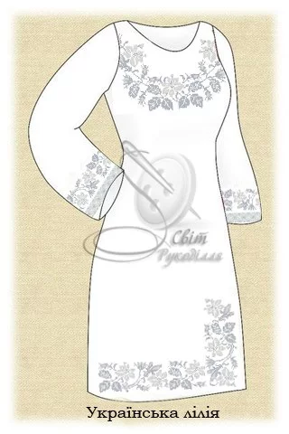 Сукня жіноча "Українська лілія"