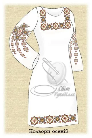 Сукня жіноча "Кольори осені-2"