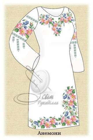 Сукня жіноча "Анемони" 