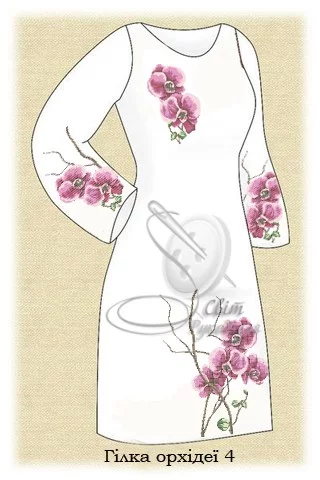 Сукня жіноча "Гілка орхідеї-4"