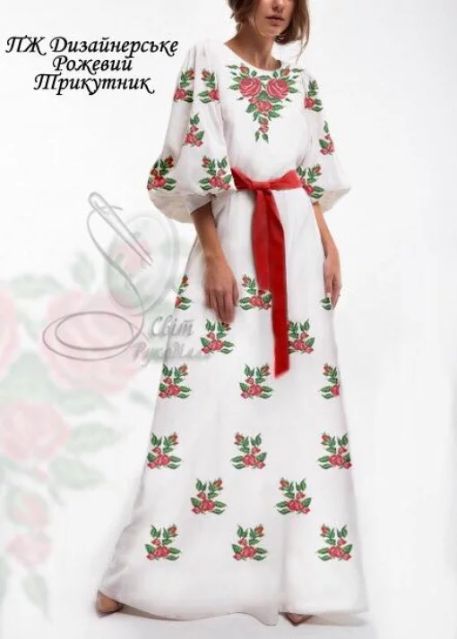 Сукня жіноча "Дизйнерська. Рожевий трикутник" 