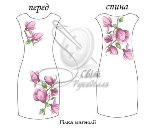 Сукня без рукавів &quot;Гілка магнолії&quot; 