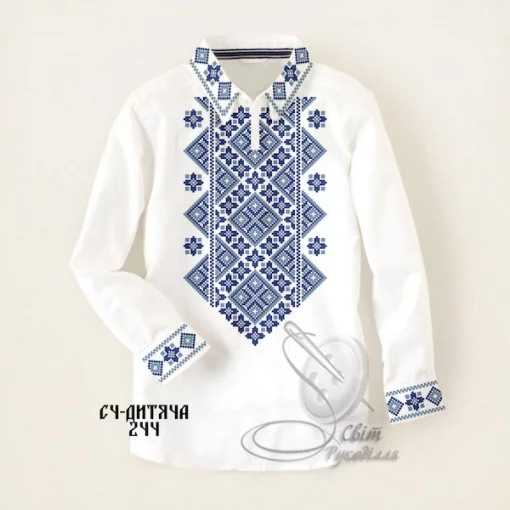 Дитяча сорочка для хлопчика №244