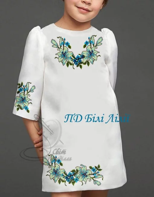 Підліткова сукня &quot;Білі лілії&quot; 