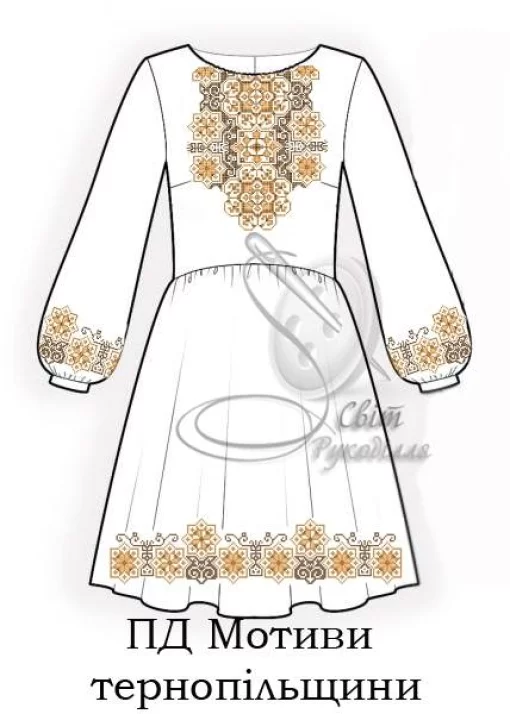Підліткова сукня &quot;Мотиви Тернопільщини&quot; 