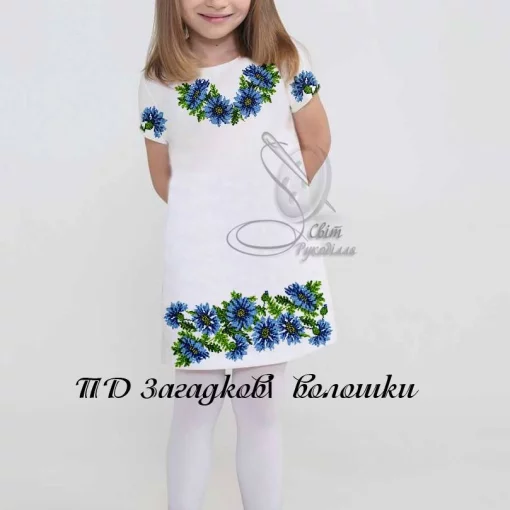 Підліткова сукня &quot;Загадкові волошки&quot; 