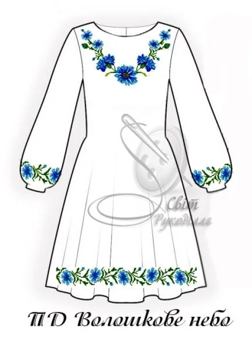 Підліткова сукня &quot;Волошкове небо&quot; 