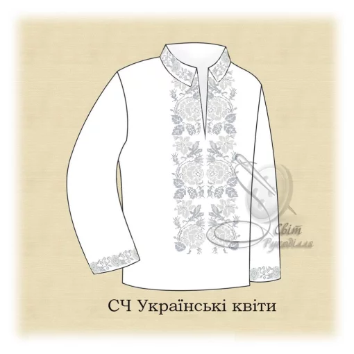  Сорочка &quot;Українські квіти&quot;